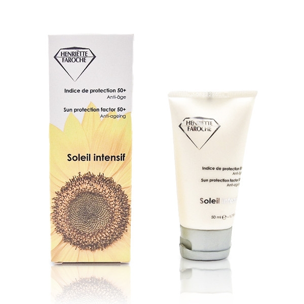 Henriette Faroche Soleil Intensif SPF50 Anti-Ageing Gezicht zonbescherming