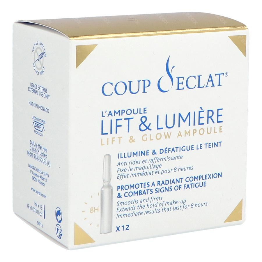 Coup d’éclat Lift Lumire 12 ampullen
